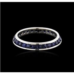 14KT White Gold 1.53ctw Sapphire Ring