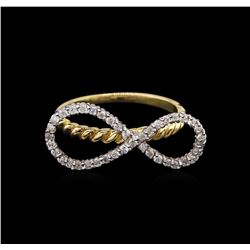 0.40ctw Diamond Ring - 14KT Two-Tone Gold