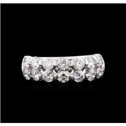 1.23ctw Diamond Ring - 14KT White Gold