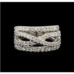 0.82ctw Diamond Ring - 14KT White Gold