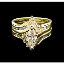 1.83ctw Diamond Ring - 14KT Yellow Gold