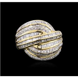 14KT Yellow Gold 1.59ctw Diamond Ring