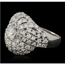 14KT White Gold 2.00ctw Diamond Ring