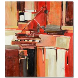 Piano in Red by Yuri Tremler