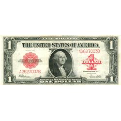 1923 $1 United States Red Seal Large Note