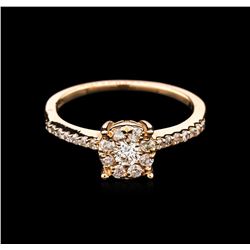 0.35ctw Diamond Ring - 14KT Rose Gold