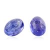 Image 1 : 13.6ctw. Oval Cabochon Cut Tanzanite Parcel