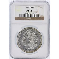 1904-O NGC MS63 Morgan Silver Dollar