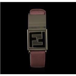 Fendi Stainless Steel Orologi Secret Diamond Dial Ladies Watch