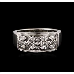 14KT White Gold 0.85ctw Diamond Ring