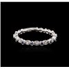 Image 1 : 18KT White Gold 0.15ctw Diamond Ring
