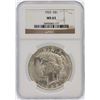 Image 1 : 1923 NGC MS63 Peace Silver Dollar