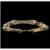 Image 3 : 14KT Yellow Gold 6.08ctw Diamond Bracelet