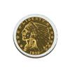 Image 1 : 1929 $2.50 Indian Head Quarter Eagle Gold Coin