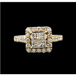 1.72ctw Diamond Ring - 14KT Yellow Gold