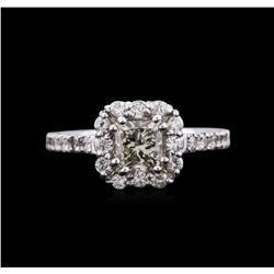 1.87ctw Diamond Ring - 14KT White Gold