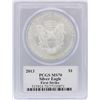 Image 2 : 2013 PCGS MS70 First Strike American Silver Eagle Dollar