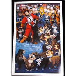 Alaska Iditarod by G.R. Cassarino Walt Disney Artist