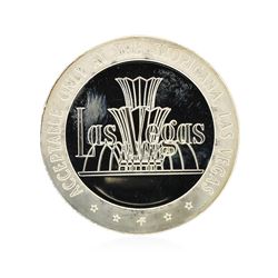1967 $5 Las Vegas Sterling Silver Gaming Token