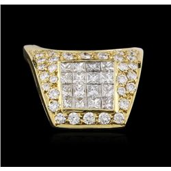 18KT Yellow Gold 2.03ctw Diamond Ring