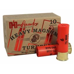 Hornady Heavy Mag Turkey 12 Gauge #6 Nickel Plated Ammo