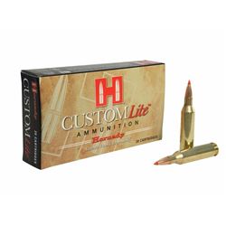 Hornady Custom Lite Ammunition 243 Winchester 87Gr SST
