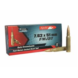 Aguila Ammo 7.62x51mm NATO 150 Gr Full Metal Jacket