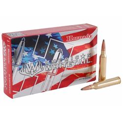 Hornady American Whitetail Ammo 7mm Rem Magnum 139 Gr
