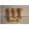Image 1 : Carved stool legs