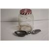 Image 1 : Peanut jar and sugar scoops