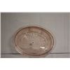 Image 1 : Pink depression glass platter