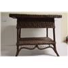 Image 1 : Wicker table