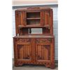 Image 1 : Solid oak hutch with marble top
