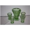 Image 1 : Depression glass water set