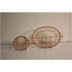 Elegant depression glass