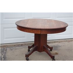 Quartercut oak table