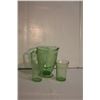Image 1 : Depression glass water set