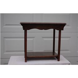 Primitive hall table
