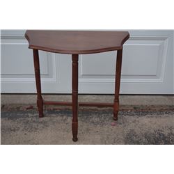 Walnut hall table