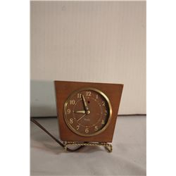 Wooden alarm clock