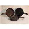 Image 1 : Cast iron frying pans