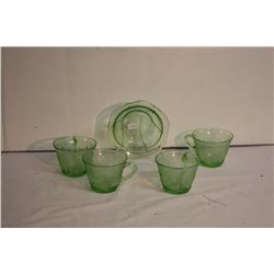 Royal lace depression glass