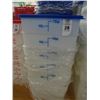 Image 1 : 12 Measured & Lidded Cambro Stg. 12 Qt. - 12 Times the Money