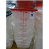 Image 1 : 12 Measured & Lidded Cambro Stg. 6 Qt. - 12 Times the Money