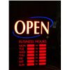 Image 1 : Open Business Hours Sign - No Shipping