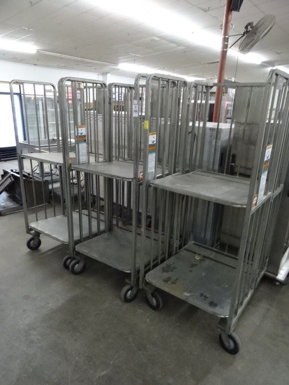Rush Stg Rack 3 Rolling Stg. Racks - 3 Times the Money