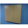 Image 1 : Wood 2-Door Wall Mount Grease Board