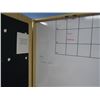 Image 3 : Wood 2-Door Wall Mount Grease Board