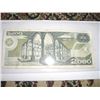 Image 2 : MEXICO 2000 DOS MIL PESOS SERIAL # BT806280 BANK NOTE!! NOTE CAME OUT OF SAFE!!