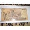 Image 2 : BRASIL 10,000 DEZ MIL CRUZEIROS SERIAL # A0340023370A BANK NOTE!! NOTE CAME OUT OF SAFE!!